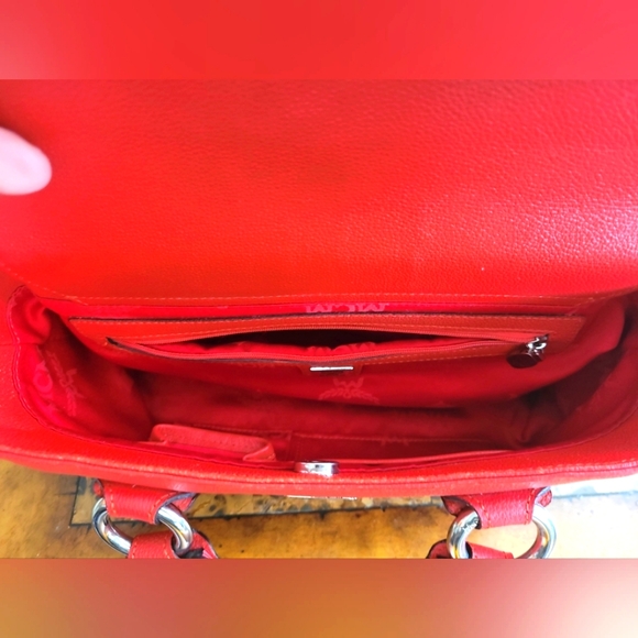 MCM Red Leather Women's Bag - Picture 6 of 8